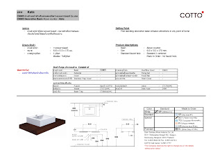 COTTO  ष C0005( 2573/0 )